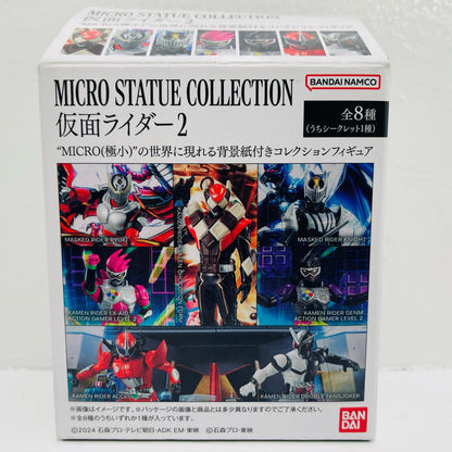 5.仮面ライダーゲンム アクションゲーマー レベル2 「MICRO STATUE COLLECTION 仮面ライダー2」【フィギュア】