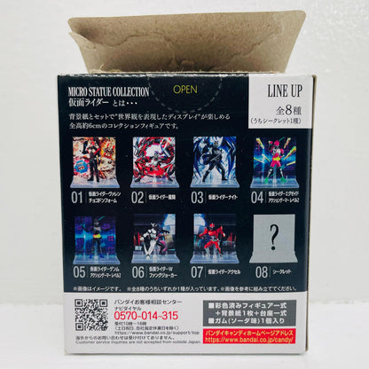 7.仮面ライダーアクセル 「MICRO STATUE COLLECTION 仮面ライダー2」【フィギュア】