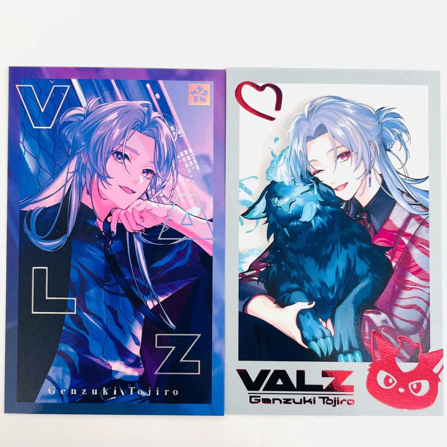 弦月藤士郎「にじさんじ VΔLZ 6th Anniversary ランダムフォト風カード」
