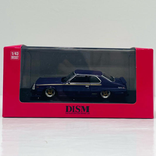 1/43 ダイキャストミニカー スカイライン HT2000 TURBO GT-E・S 後期型 カスタムスタイル(パープル)