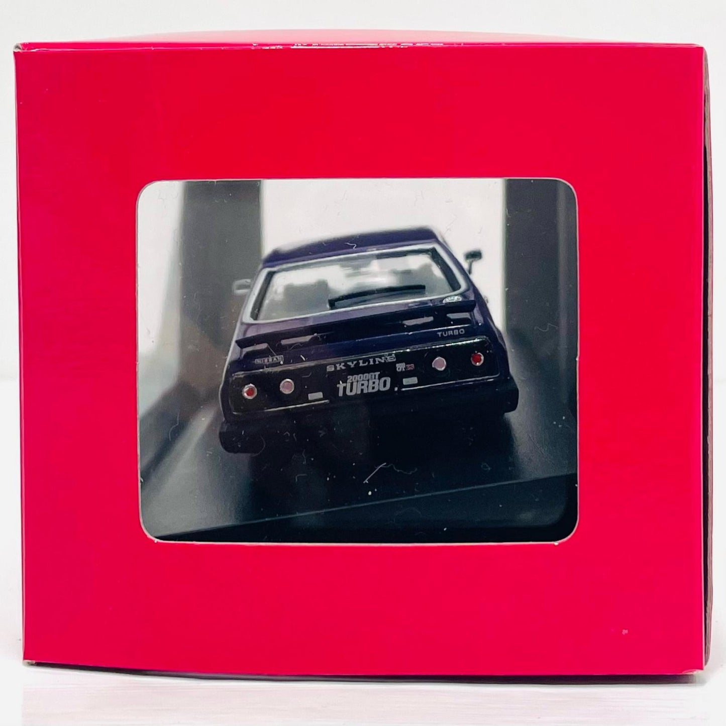 1/43 ダイキャストミニカー スカイライン HT2000 TURBO GT-E・S 後期型 カスタムスタイル(パープル)