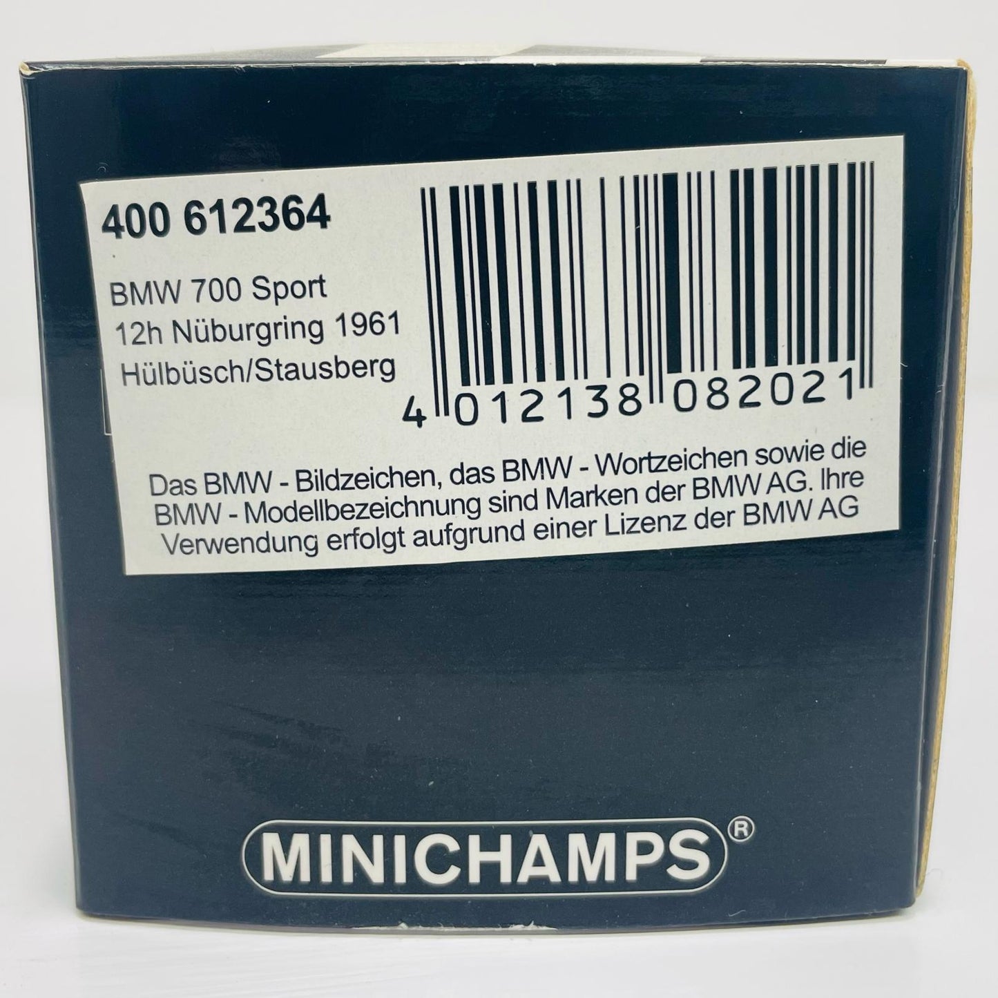 1/43 BMW700 SPORT ニュルブルクリンク 12h 1961 No.64