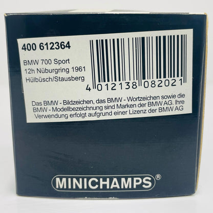 1/43 BMW700 SPORT ニュルブルクリンク 12h 1961 No.64