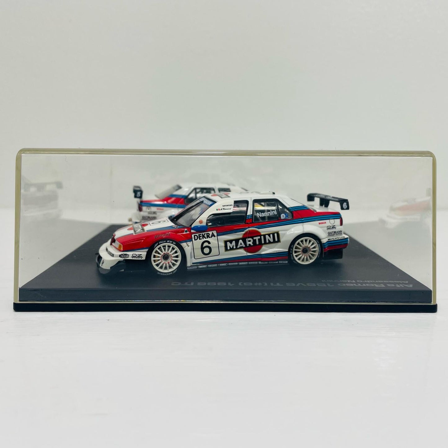 1/43 Alfa Romeo 155V6 TI #5＆#6 1996 ITC 2台セット(ホワイト×レッド×ブルー)