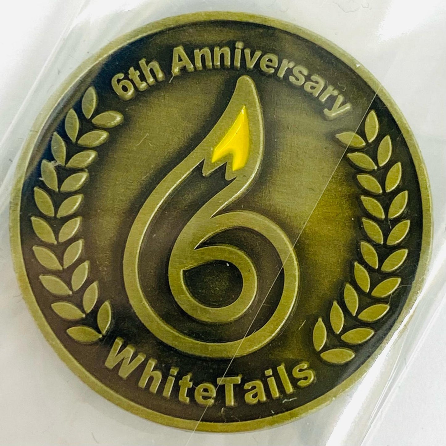 きりやん White Tails【ワイテルズ】 6周年記念コイン