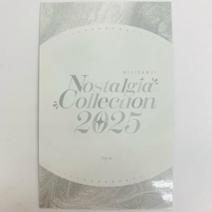 弦月藤士郎 「にじさんじ ノスタルジアコレクションカード Dグループ」