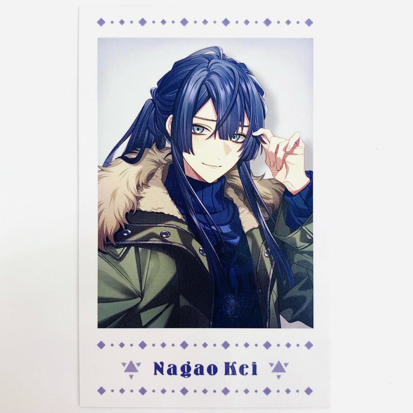 長尾景「にじさんじ ウィンターデート2024~Memorial Gift ＆ Snowy Tales～ ランダムチェキ風カード Aグループ」