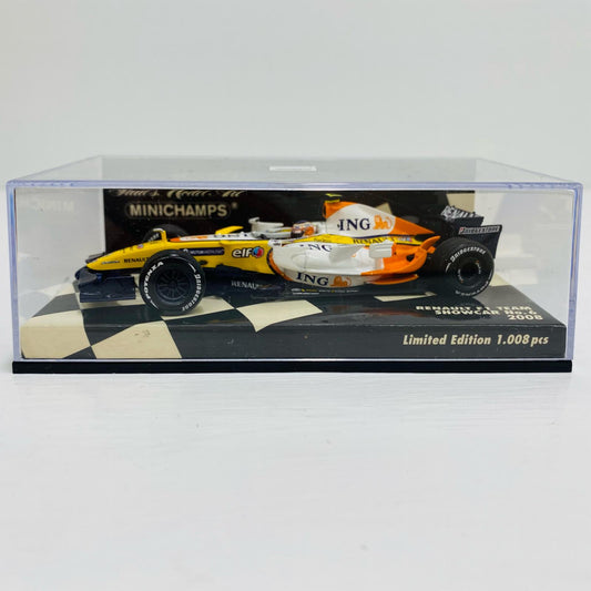 1/43 ルノー F1チーム ショーカー No.6 2008 (イエロー×ホワイト×オレンジ)