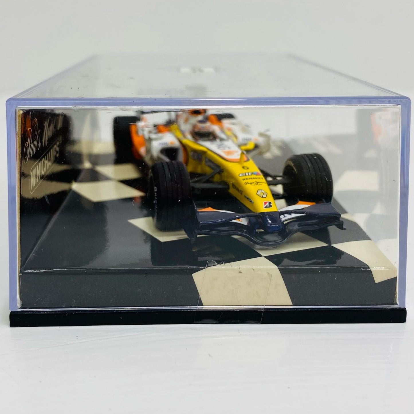 1/43 ルノー F1チーム ショーカー No.6 2008 (イエロー×ホワイト×オレンジ)