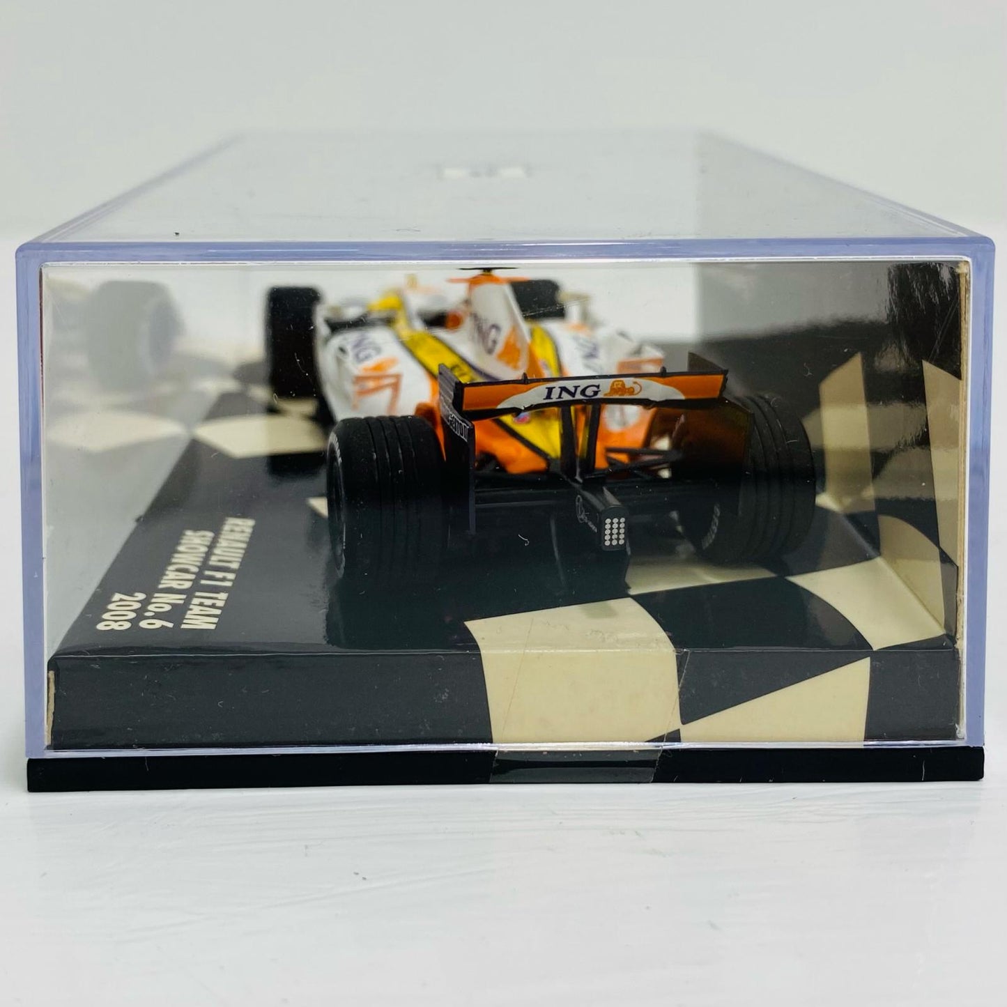 1/43 ルノー F1チーム ショーカー No.6 2008 (イエロー×ホワイト×オレンジ)