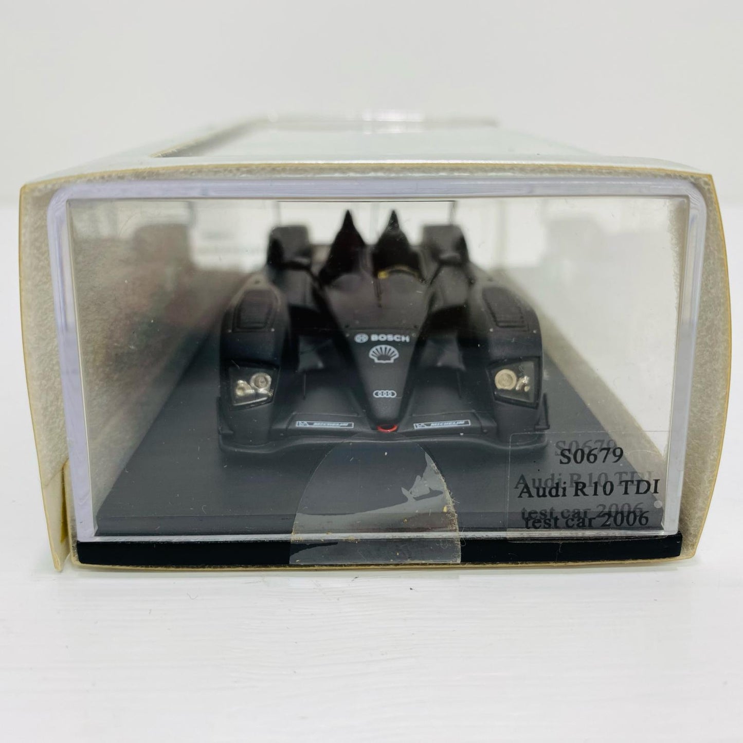 1/43 Audi R10 TDI test car 2006 BOSCH (ブラック) -アウディ R10 TDI テストカー 2006-