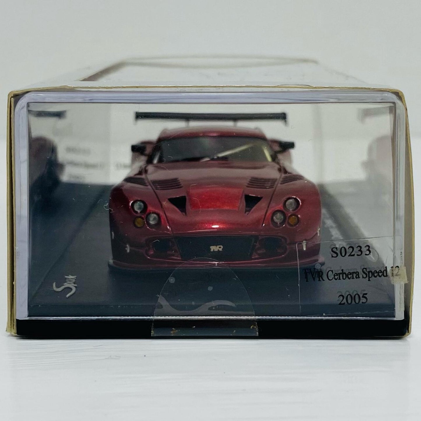 1/43 tvr carbera speed 12 2005 (メタリックレッド)