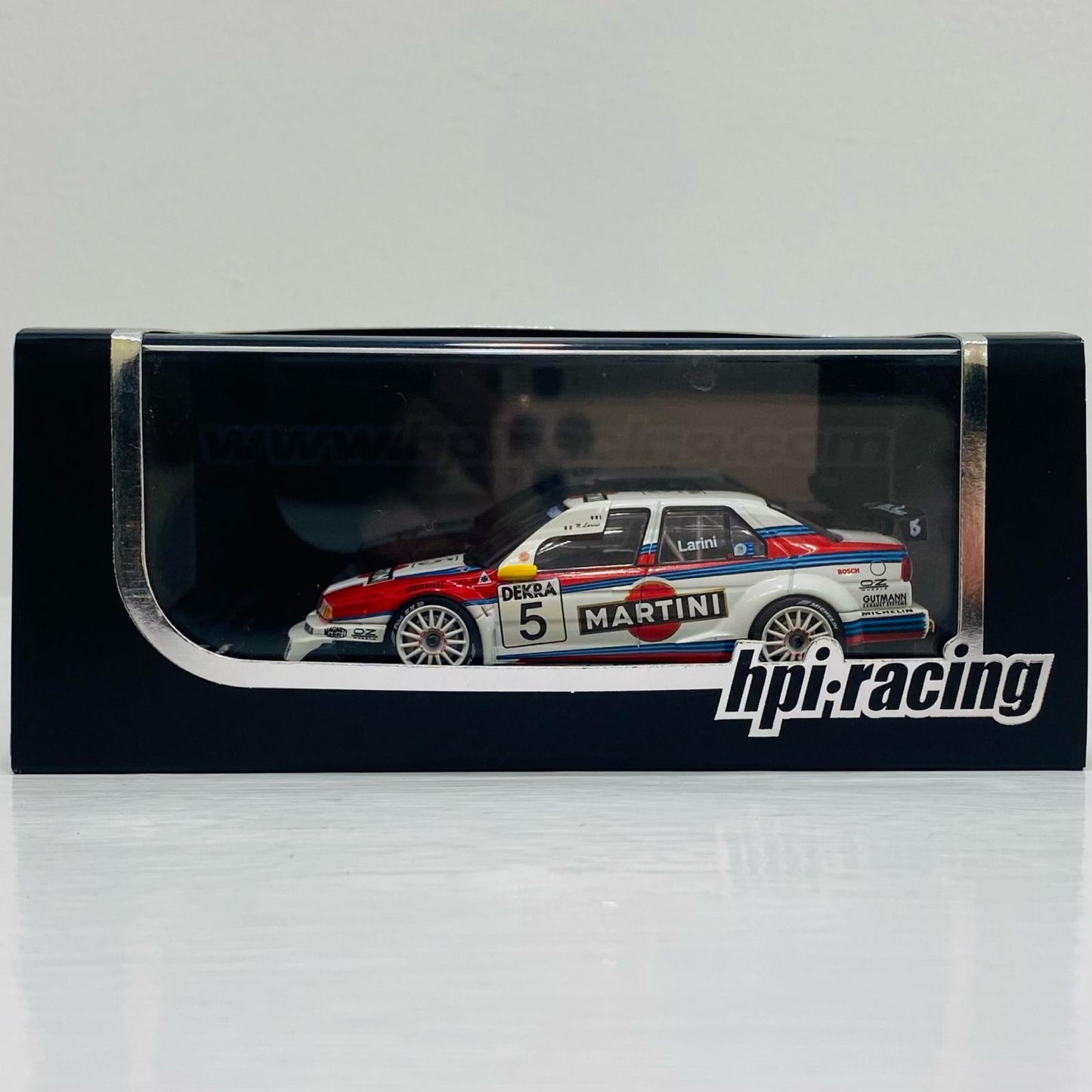 1/43 Alfa Romeo 155V6 TI 1996 ITC MARTINI #5(ホワイト×レッド)