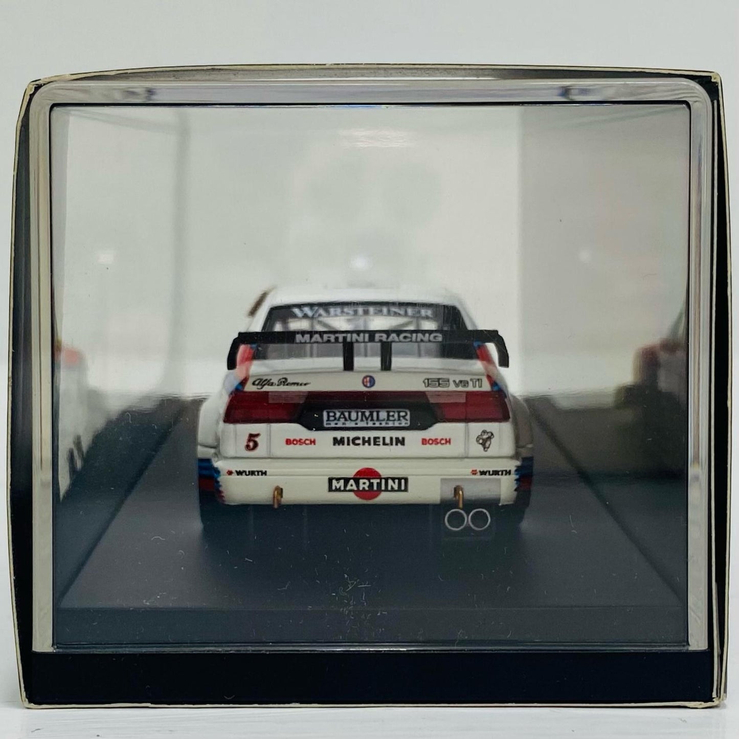 1/43 Alfa Romeo 155V6 TI 1996 ITC MARTINI #5(ホワイト×レッド)