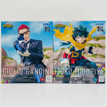 ジュリオ・ガンディーニ＆緑谷出久-XrossLinkフィギュア「僕のヒーローアカデミアTHEMOVIEユアネクスト」【フィギュア】