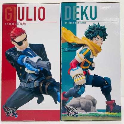 ジュリオ・ガンディーニ＆緑谷出久-XrossLinkフィギュア「僕のヒーローアカデミアTHEMOVIEユアネクスト」【フィギュア】