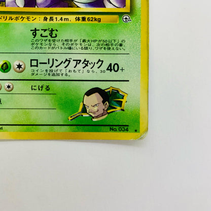 サカキのニドキングLV.58 旧裏