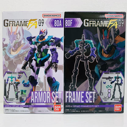 GFreD アーマー+フレームセット 「機動戦士ガンダム GフレームFA 09」【フィギュア】