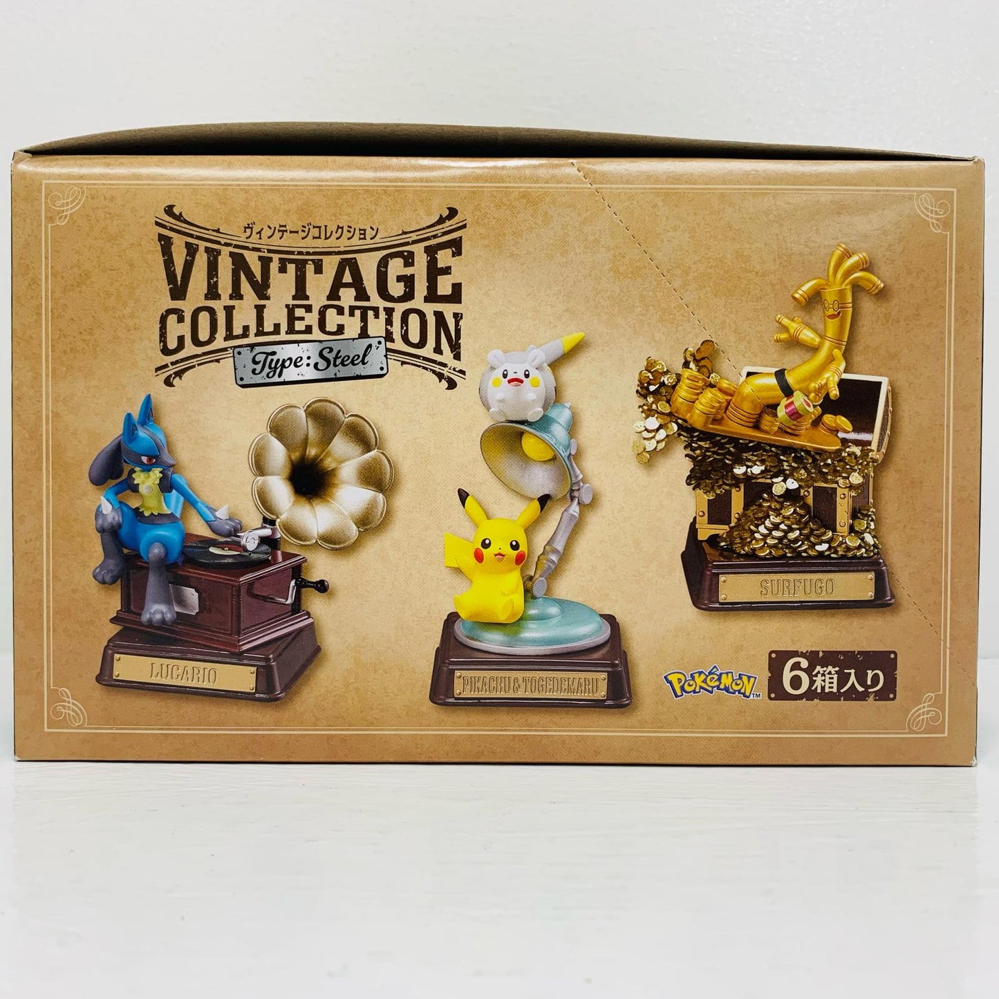 全6種セット 「ポケットモンスター Pokemon VINTAGE COLLECTION Type：Steel」【フィギュア】