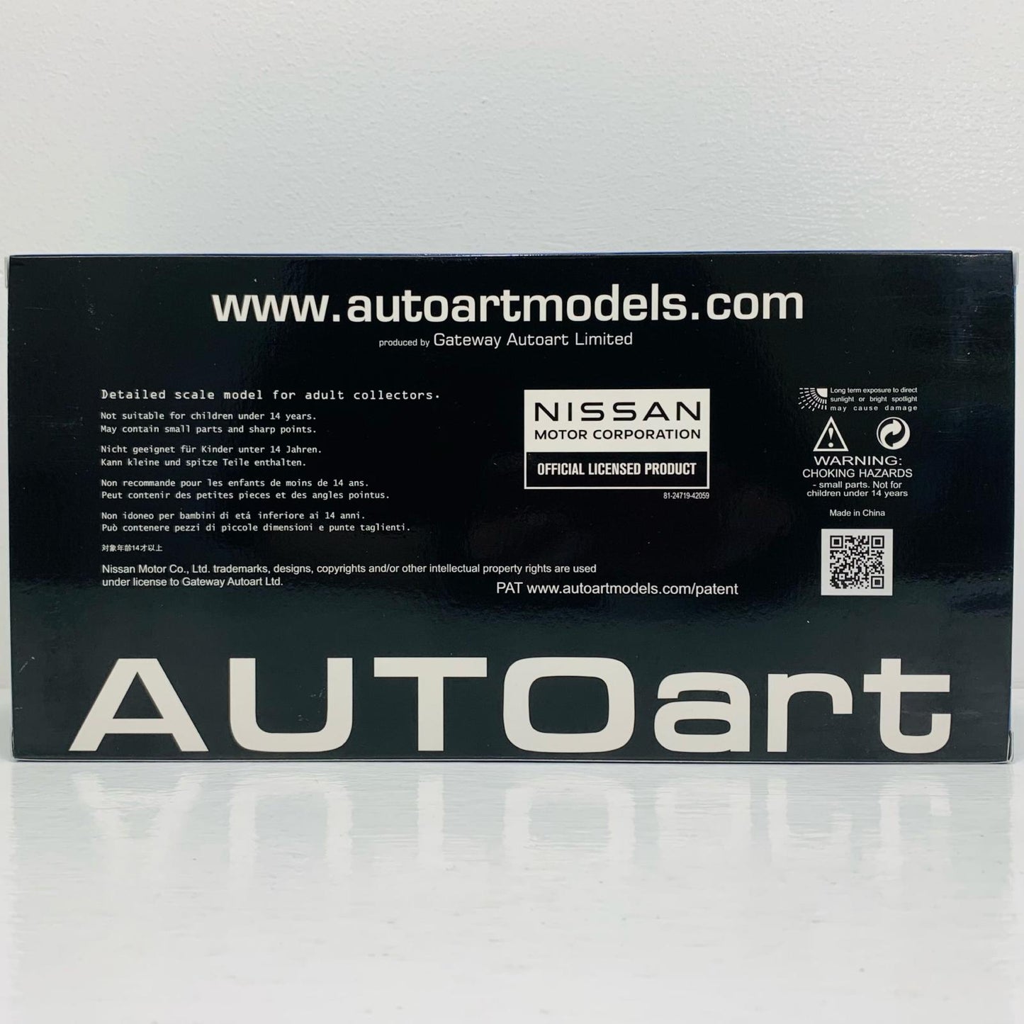 1/18 NISSAN GT-R50 by ITALDESIGN (ブラック×マット・ブラック) 「オートアート・コンポジットモデルシリーズ」