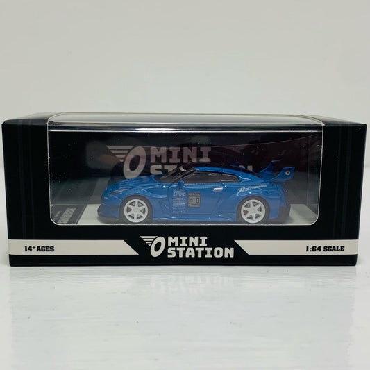 1/64 Mni Station GTR R35 白ホイール 128/499