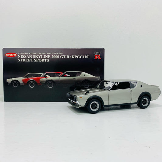 1/18 日産スカイライン GT-R ケン＆メリー Fスポイラー・RSワタナベホイル シルバー