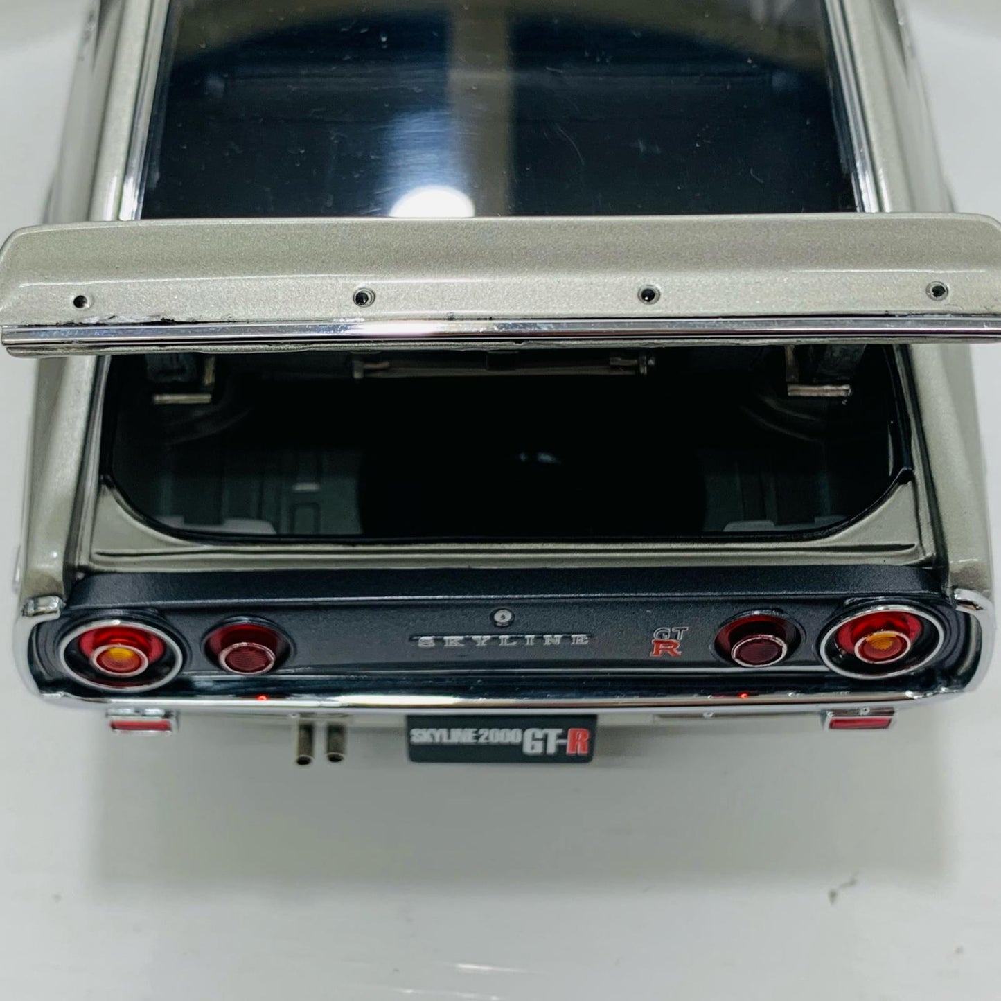 1/18 日産スカイライン GT-R ケン＆メリー Fスポイラー・RSワタナベホイル シルバー