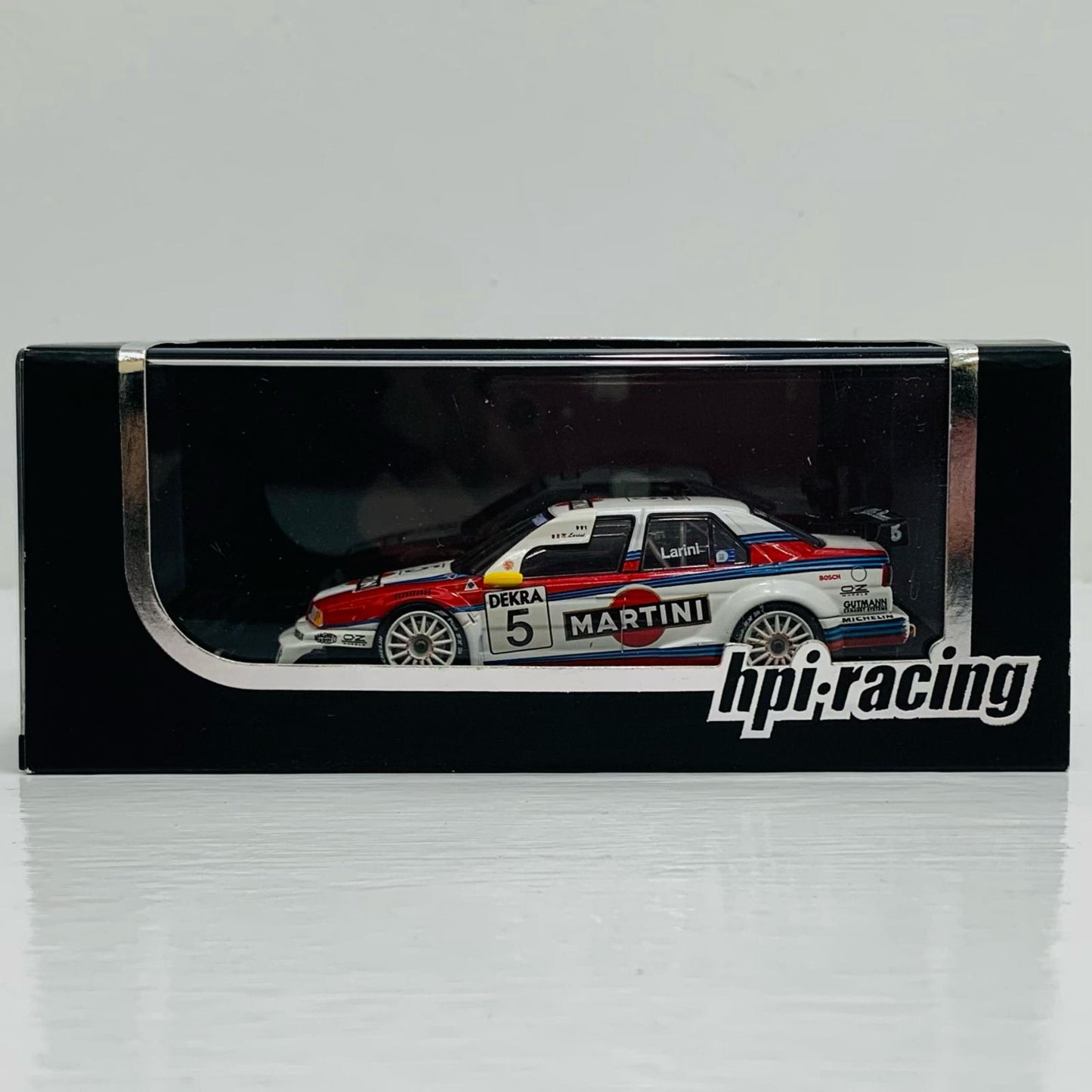 1/43 Alfa Romeo 155V6 TI 1996 ITC MARTINI #5(ホワイト×レッド)