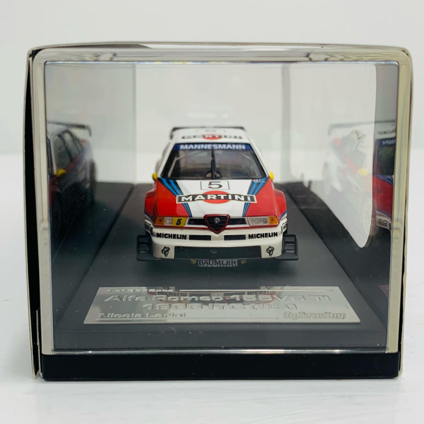 1/43 Alfa Romeo 155V6 TI 1996 ITC MARTINI #5(ホワイト×レッド)