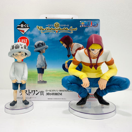 フィギュア ラストワン賞ロー＆コラソン-MASTERLISE「TheUnbreakableLaw/一番くじワンピース」 一番くじ ラストワン賞【フィギュア】【飾磨店】