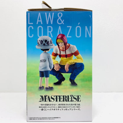 フィギュア ラストワン賞ロー＆コラソン-MASTERLISE「TheUnbreakableLaw/一番くじワンピース」 一番くじ ラストワン賞【フィギュア】【飾磨店】
