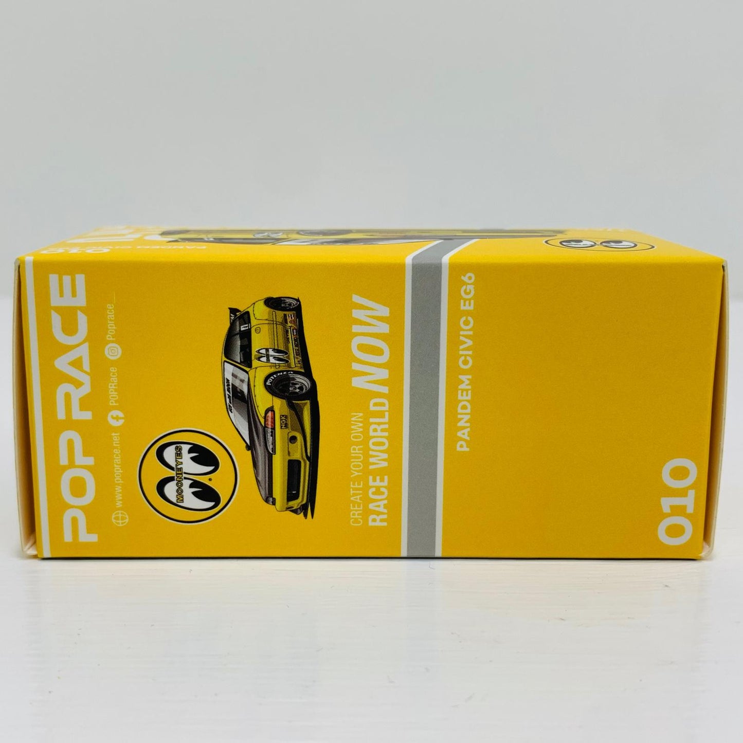 おもちゃ・玩具 1/64 Pandem Civic EG6 v1.5 - MOONEYES(イエロー)【飾磨店】