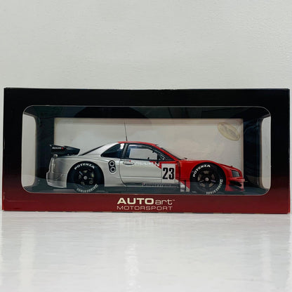 おもちゃ・玩具 1/18 ニッサン 2003 JGTC GT500 スカイライン GT-R(R34) テストカー #23(レッド×シルバー) 【飾磨店】