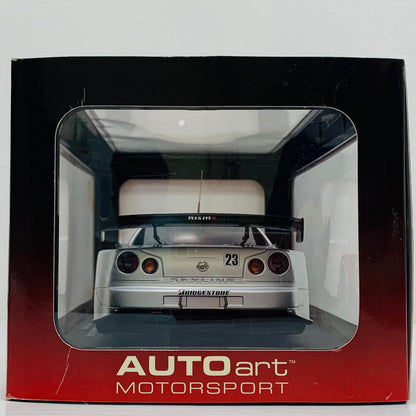 おもちゃ・玩具 1/18 ニッサン 2003 JGTC GT500 スカイライン GT-R(R34) テストカー #23(レッド×シルバー) 【飾磨店】