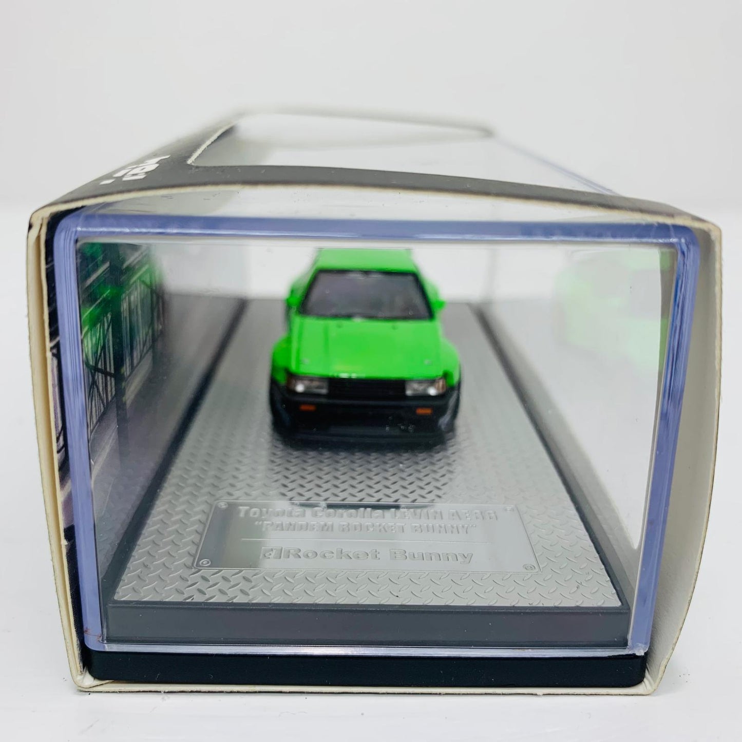 おもちゃ・玩具 1/64 TOYOTA AE86 Levin ”PANDEM ROCKET BUNNY”(グリーン) 【飾磨店】