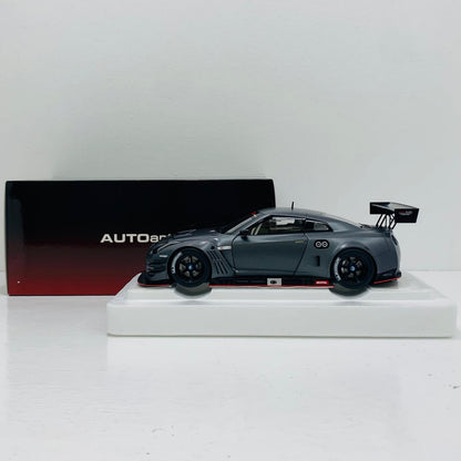 おもちゃ・玩具 1/18 日産 GT-R NISMO GT3(ダークマット・グレー)【飾磨店】