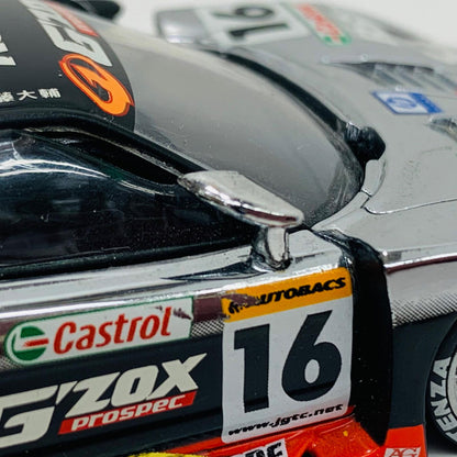 おもちゃ・玩具 1/43 G'ZOX 無限 NSX JGTC 2003 Castrol #16(ブラック×シルバー)【飾磨店】