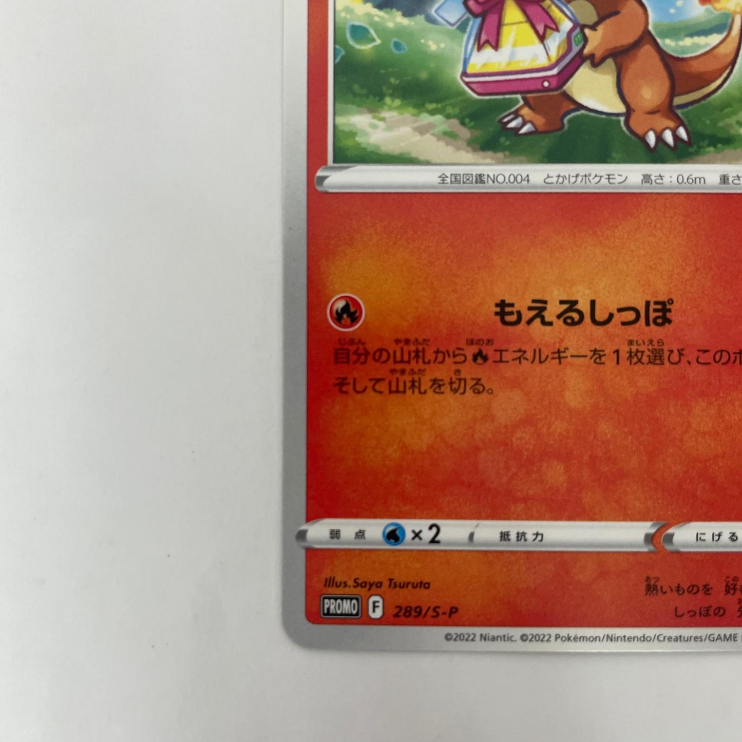 289/S-P - 289/S-P - ヒトカゲ - 289/S-P PR 「ポケモン GO プロモカード ギフトキャンペーン」【飾磨店】【代金引換不可・日時指定不可】【ポスト投函】