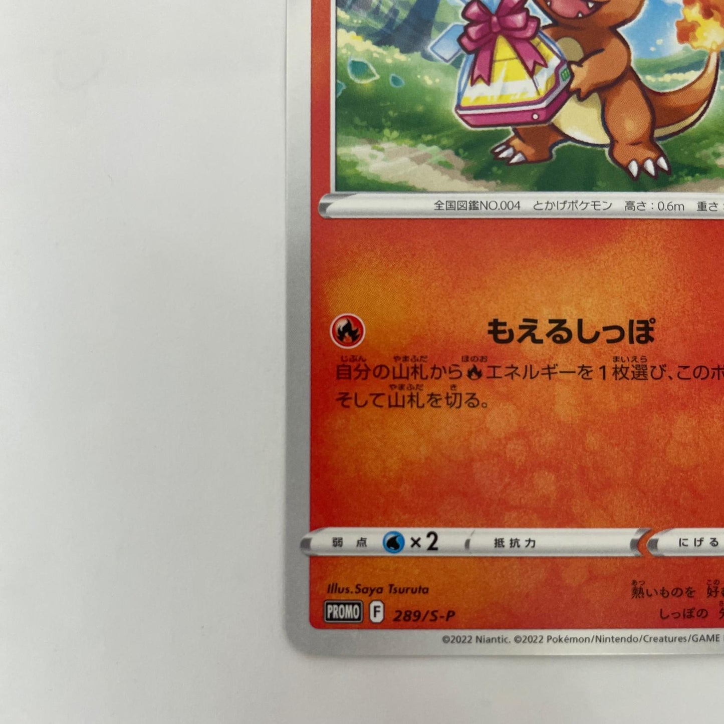 289/S-P - 289/S-P - ヒトカゲ - 289/S-P PR 「ポケモン GO プロモカード ギフトキャンペーン」【飾磨店】【代金引換不可・日時指定不可】【ポスト投函】