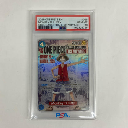 PSA10 P-055 P モンキー・D・ルフィ 英語版【飾磨店】