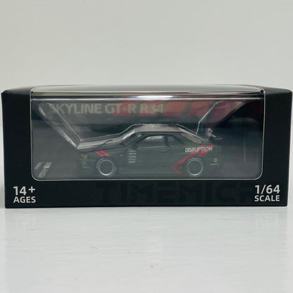 おもちゃ・玩具 TimeMicro 1:64 Nissan Skyline GTR R34 Matte Green TM646317【飾磨店】