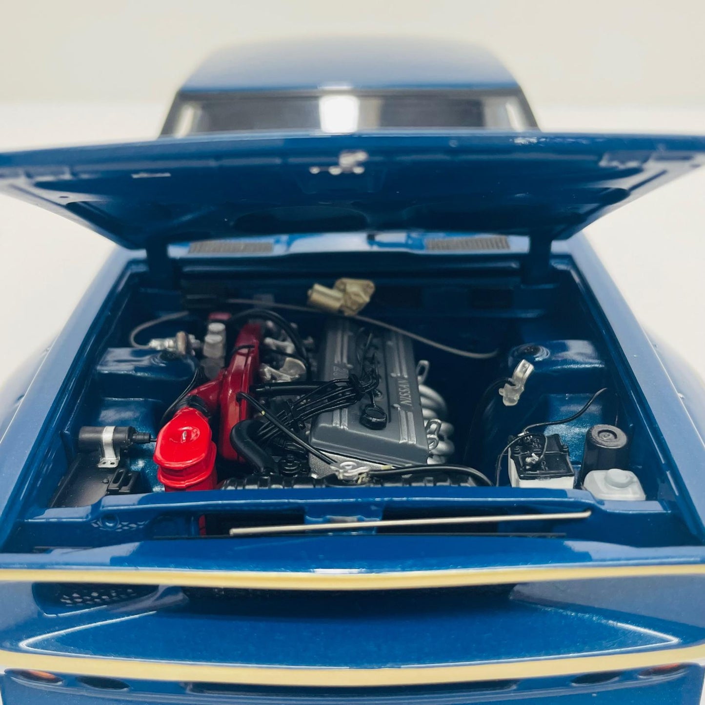 おもちゃ・玩具 1/18 Nissan Skyline GTR KPGC110 Tokyo MotorShow1972(ブルーメタリック)【飾磨店】
