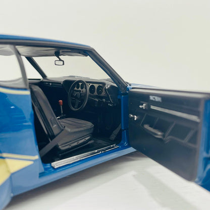 おもちゃ・玩具 1/18 Nissan Skyline GTR KPGC110 Tokyo MotorShow1972(ブルーメタリック)【飾磨店】