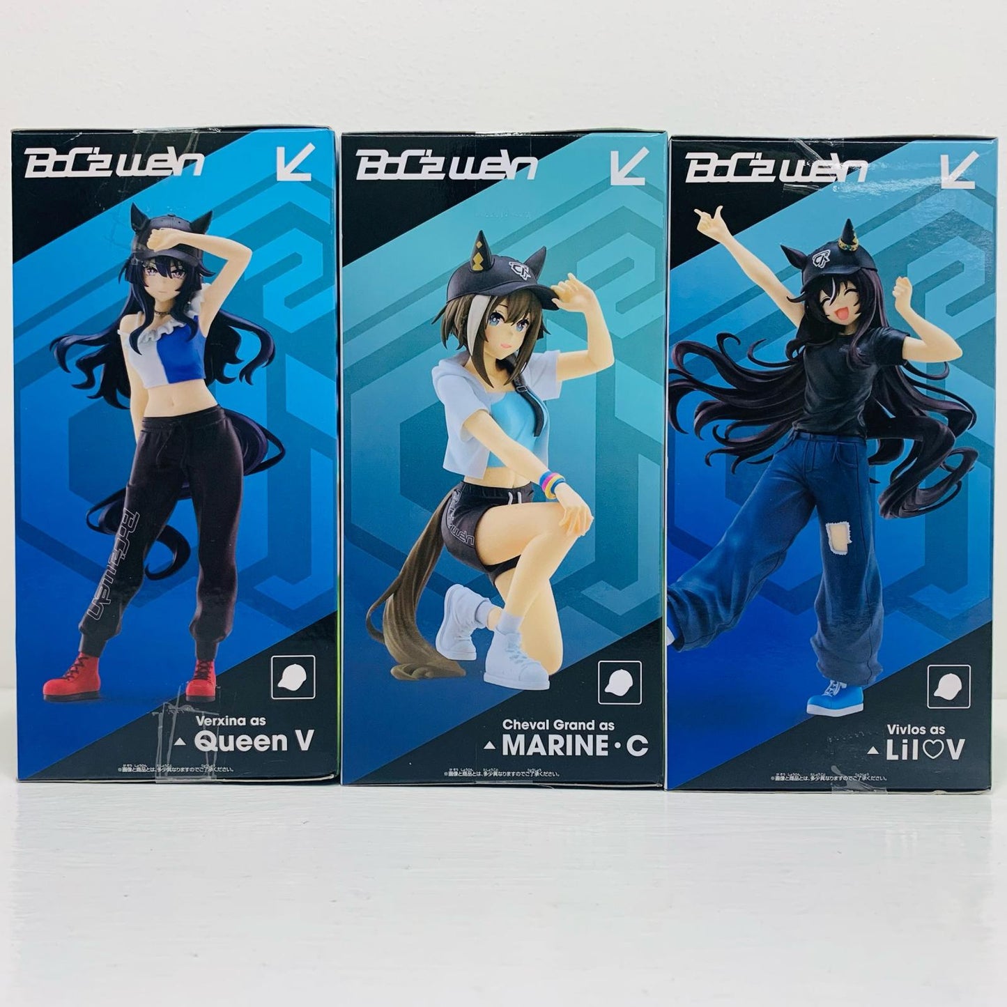 フィギュア BoC'zwe/n 3種セットフィギュア「ウマ娘プリティーダービー」【フィギュア】【飾磨店】