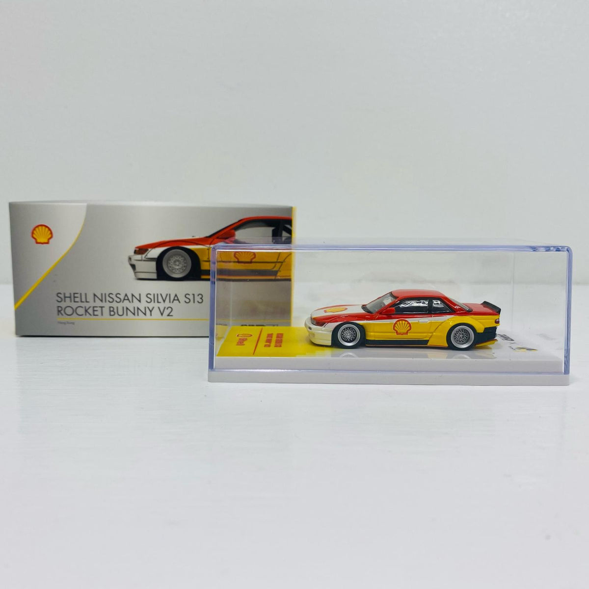 おもちゃ・玩具 1/64 Nissan シルビア S13 V2 PANDEM ROCKET BUNNY ”Shell”【飾磨店】