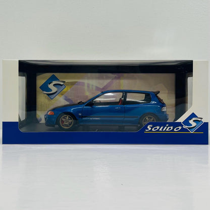 おもちゃ・玩具 1/18 ホンダ シビック (EG6) ソリドワークス 1991(ブルー)【飾磨店】