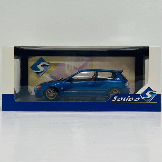 おもちゃ・玩具 1/18 ホンダ シビック (EG6) ソリドワークス 1991(ブルー)【飾磨店】