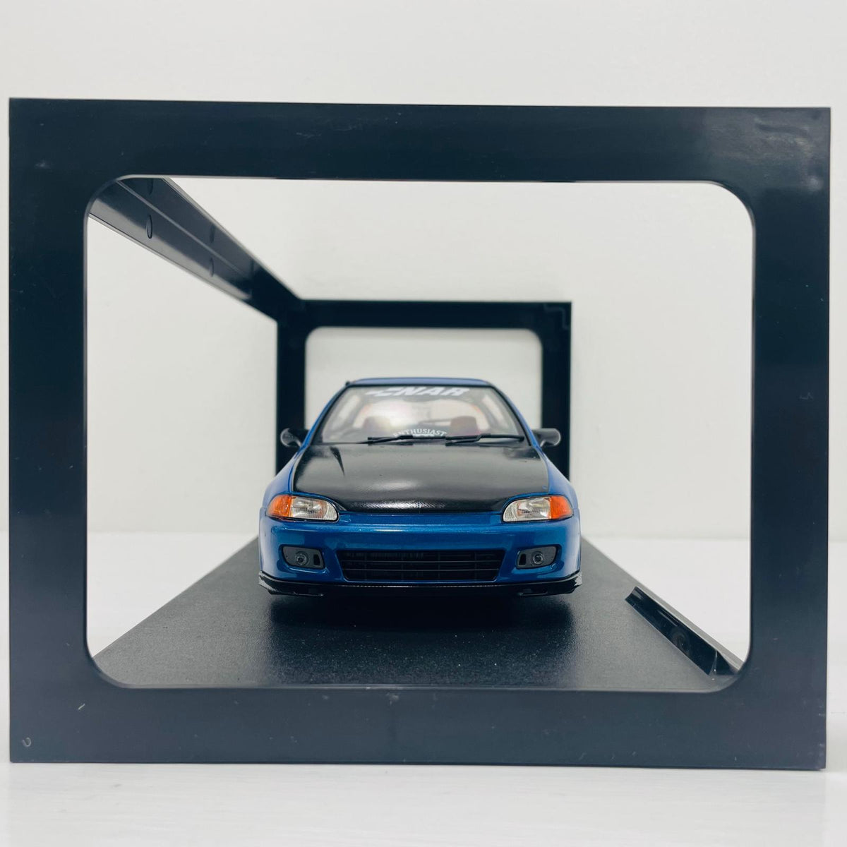 おもちゃ・玩具 1/18 ホンダ シビック (EG6) ソリドワークス 1991(ブルー)【飾磨店】