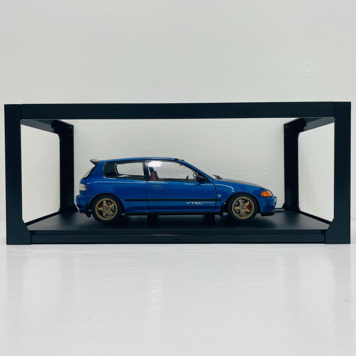 おもちゃ・玩具 1/18 ホンダ シビック (EG6) ソリドワークス 1991(ブルー)【飾磨店】