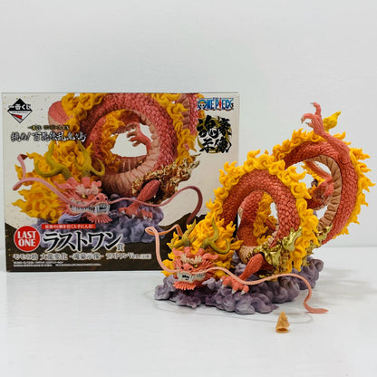 フィギュア ラストワン賞モモの助大龍変化-魂豪示像-ラストワンVer.(ルフィミニフィギュア付属)フィギュア「挑め!百花繚乱鬼ヶ島/一番くじワンピースEX」 一番くじ ラストワン賞【フィギュア】【飾磨店】